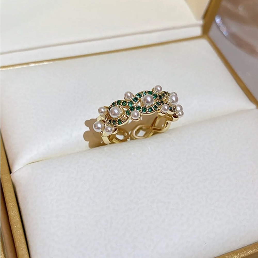 Gold Plated Adjustable Ring